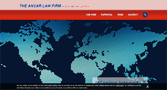Desktop Screenshot of ansarlawfirm.com